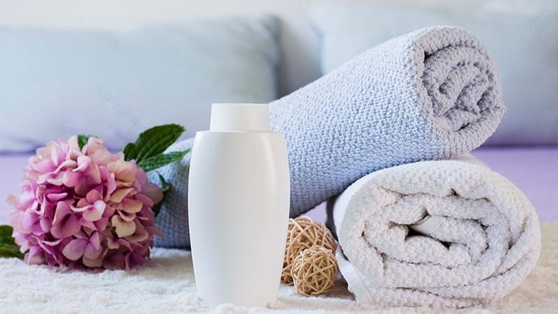 Fabric softener and microfiber towels