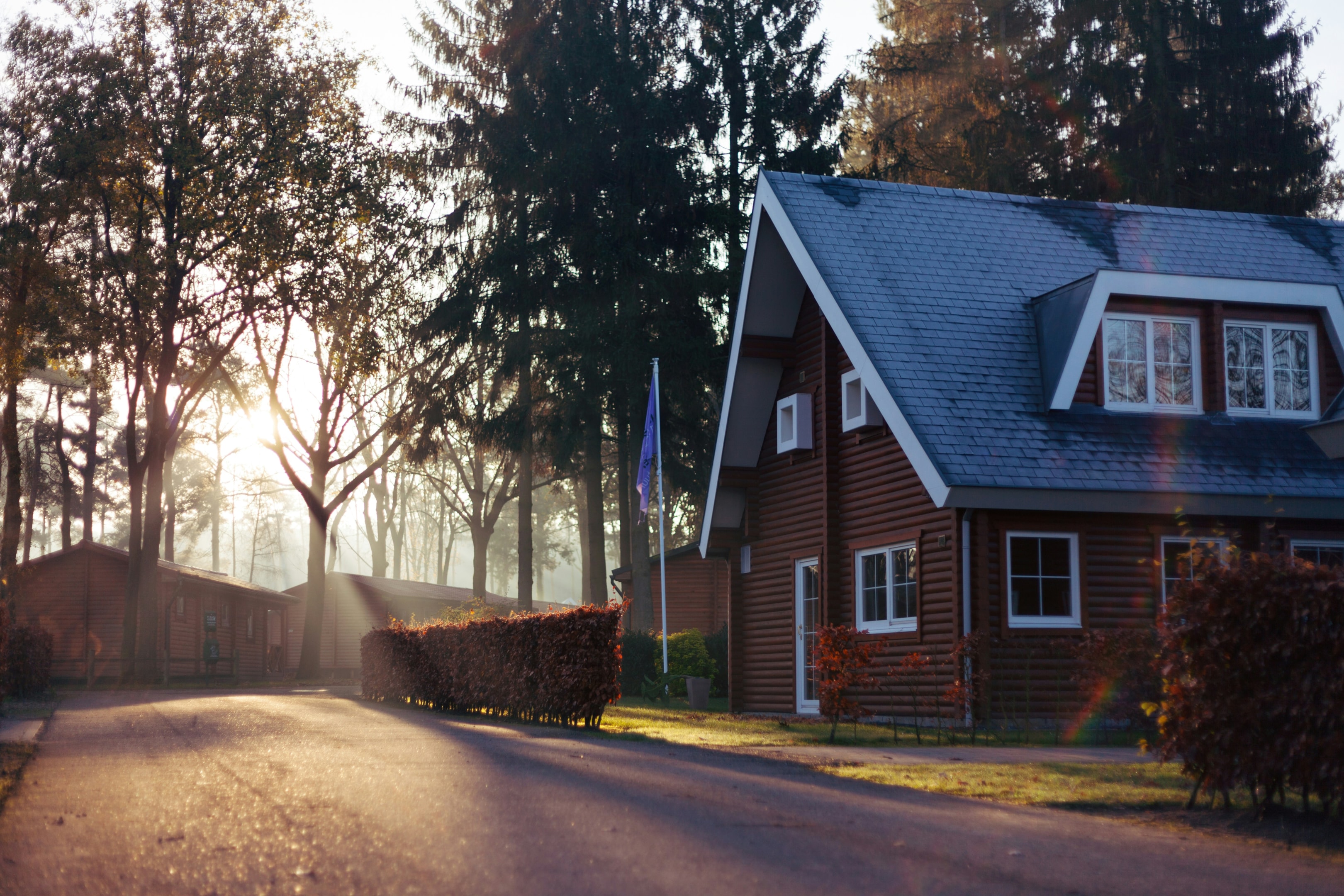 Single family house on list of homes with utility shutoffs. 