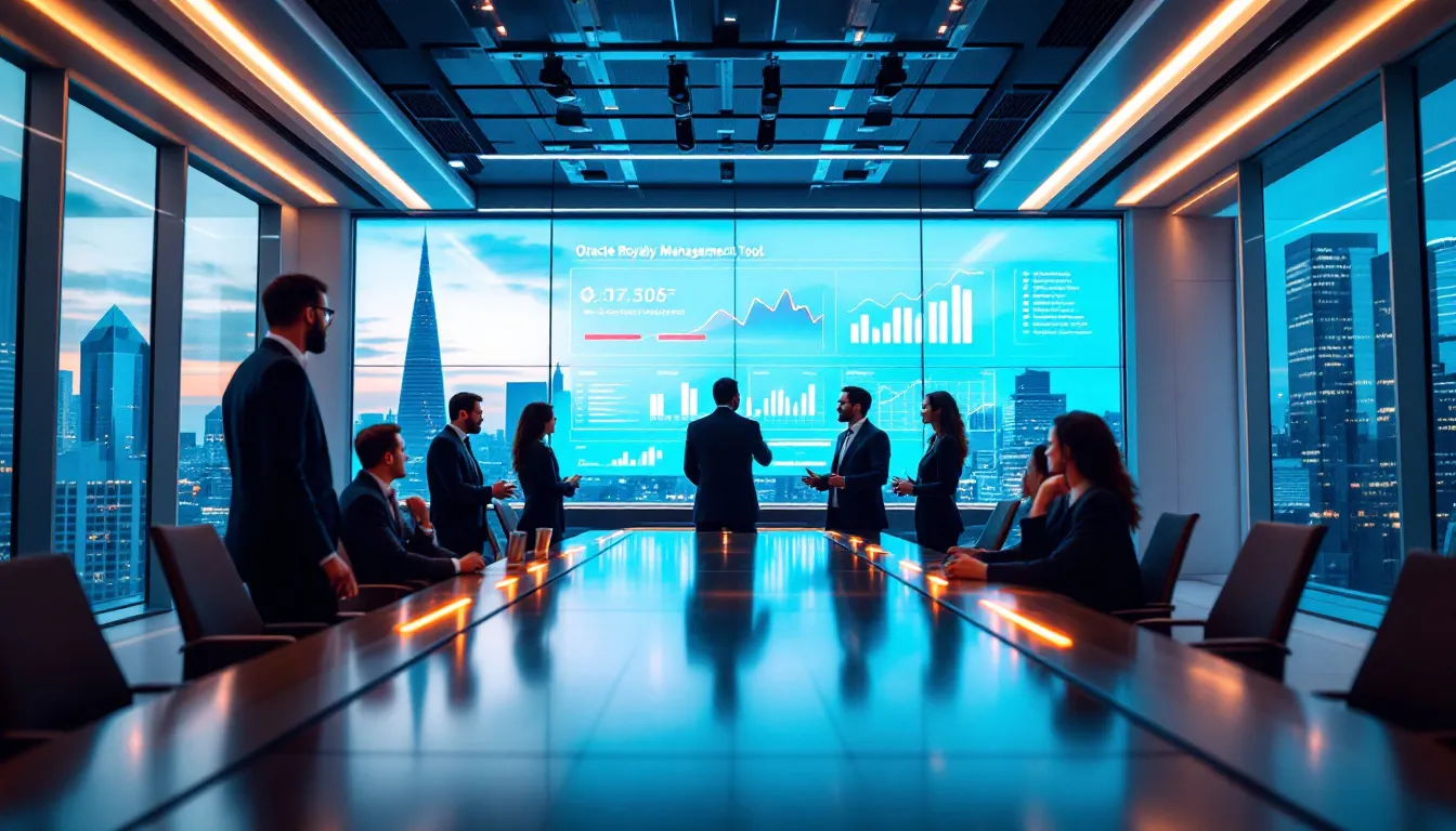 Enhancing competitive edge with Oracle's royalty management tool.