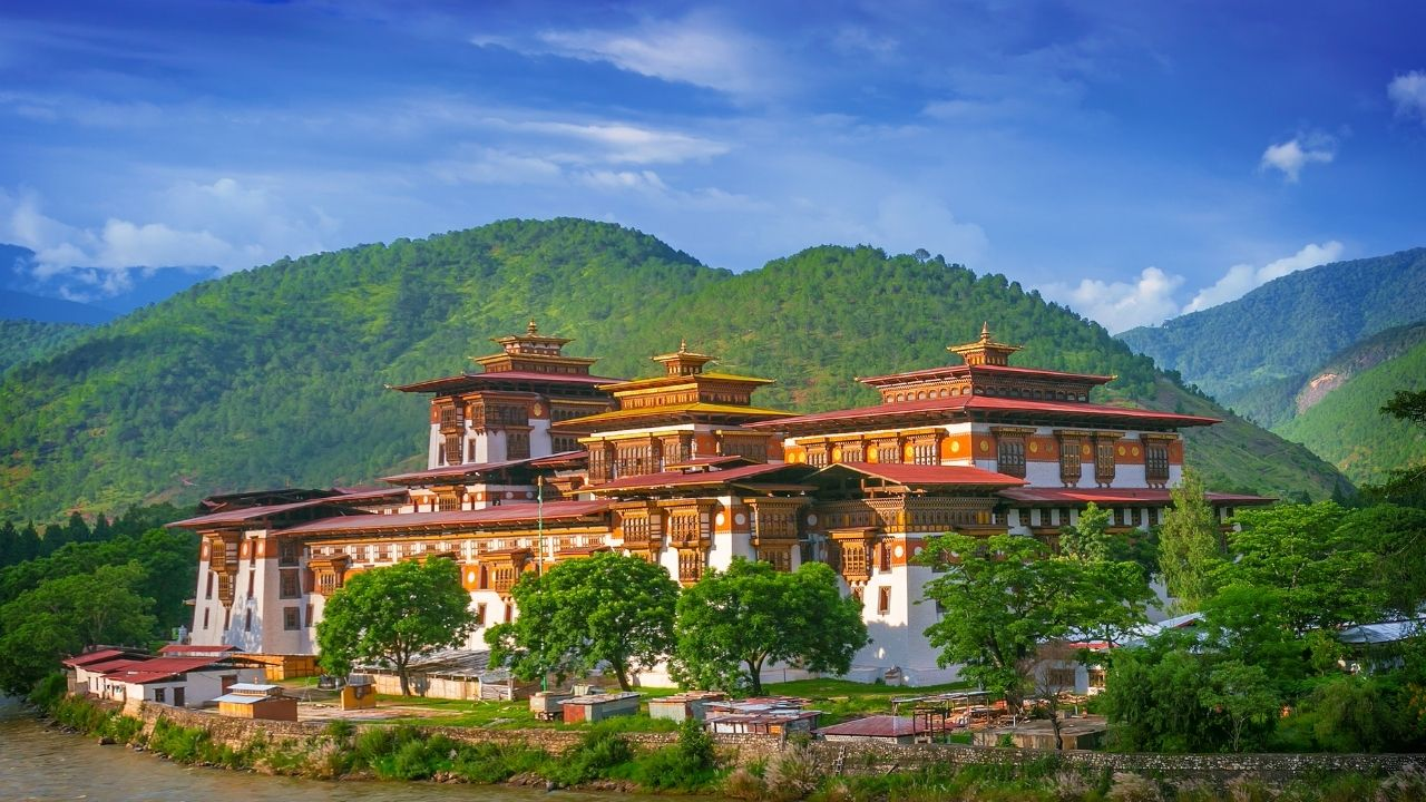 Bhutan, Gompa, buddhest 