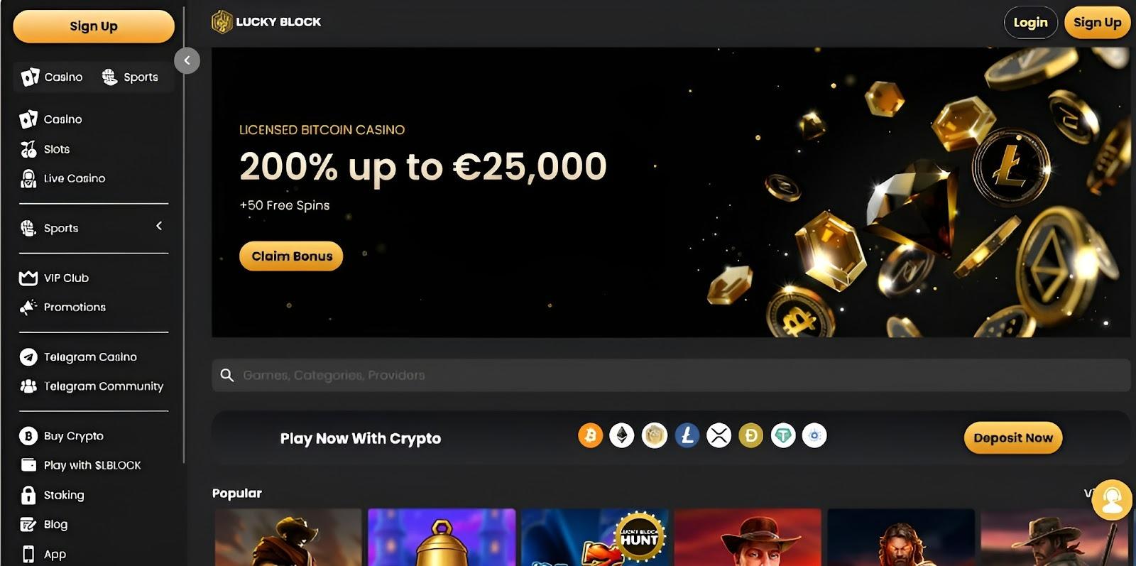 LuckyBlock - Best For Promotional Offers