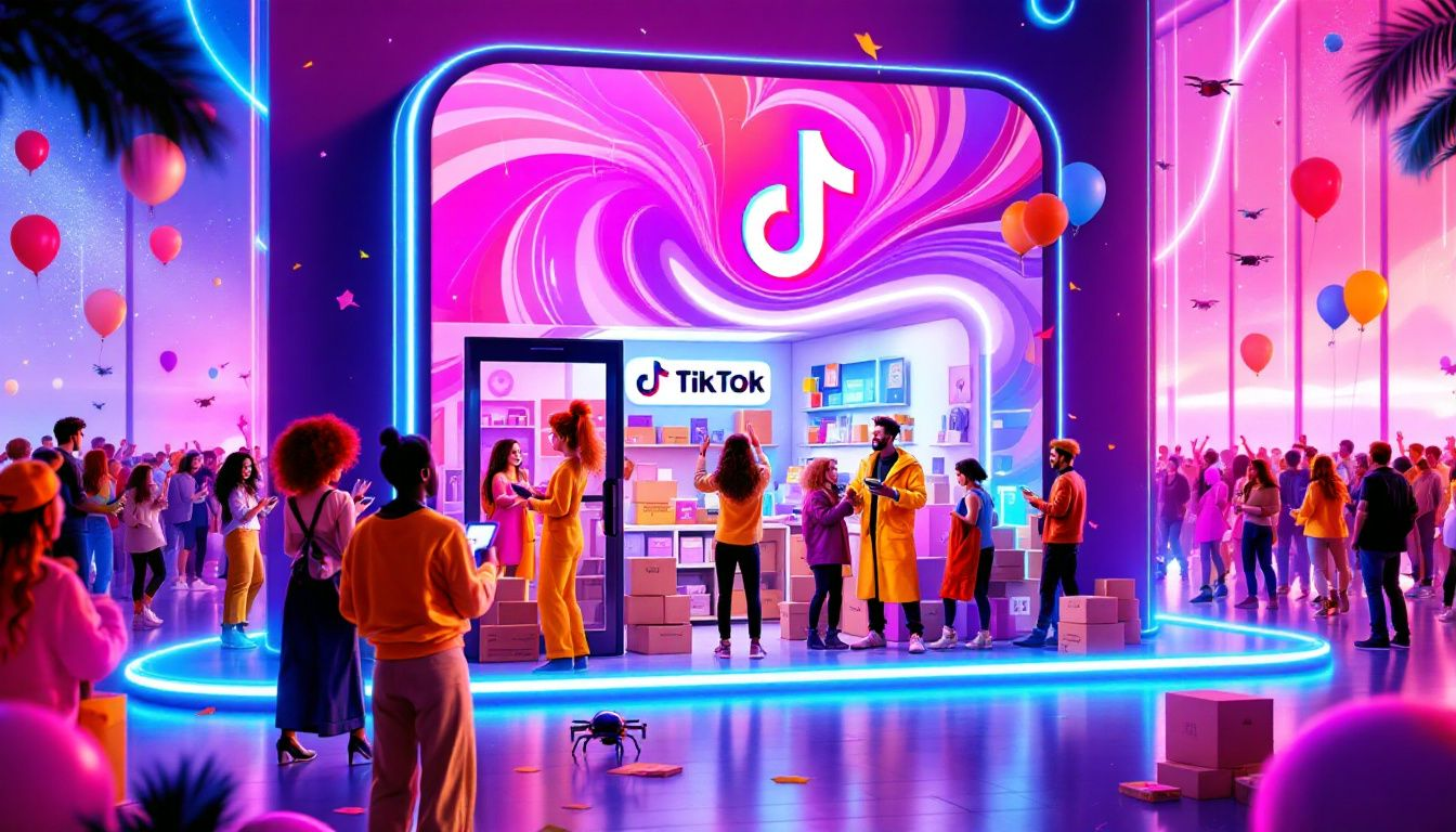 Setting up a TikTok Shop for fulfillment processes.