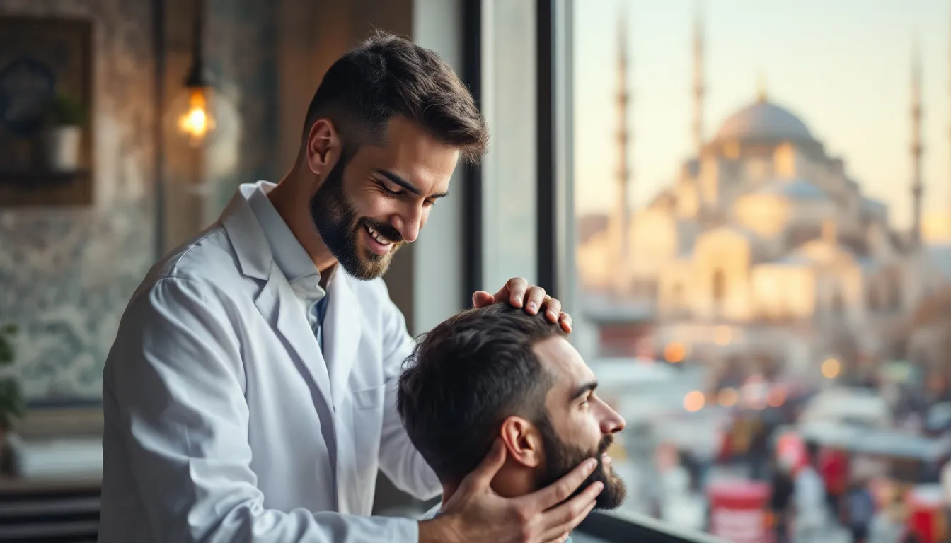 زراعة اللحية في تركيا