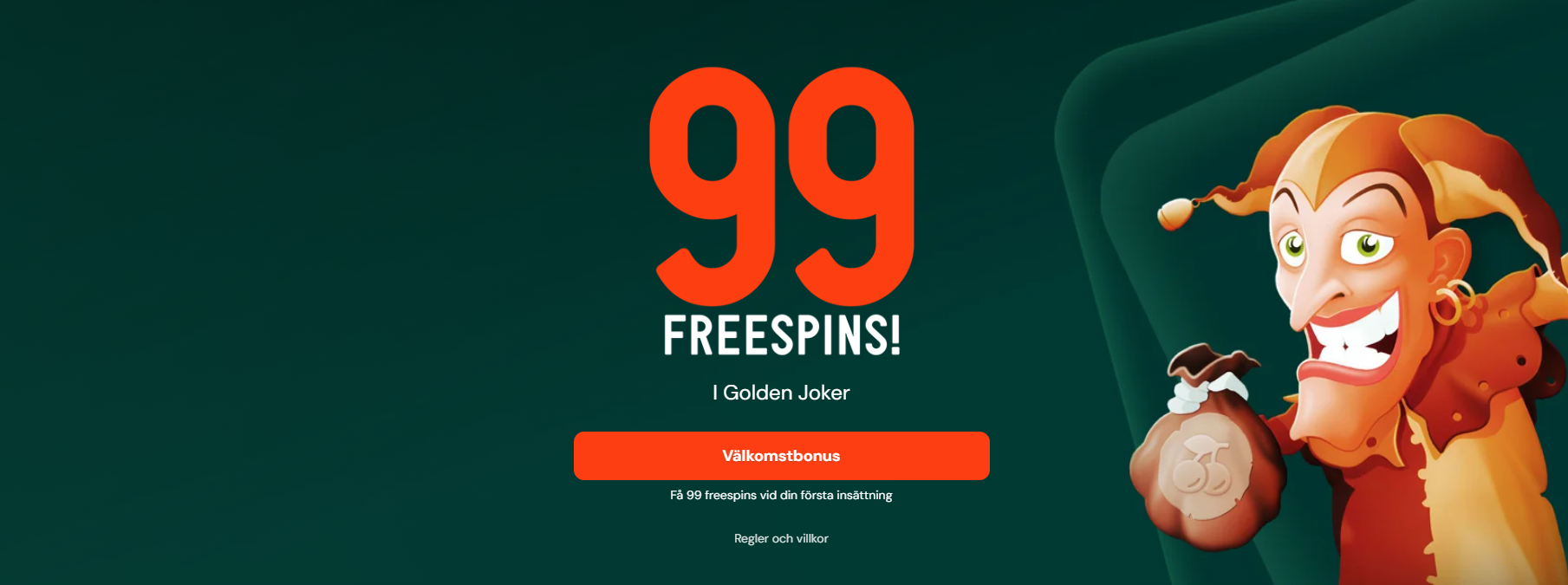Paf bonus – 99 free spins utan omsättningskrav