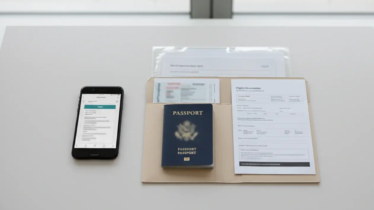 Print First, Upload Smart: Building A Flight-Reservation Document Stack That Survives A Messy Appointment Day