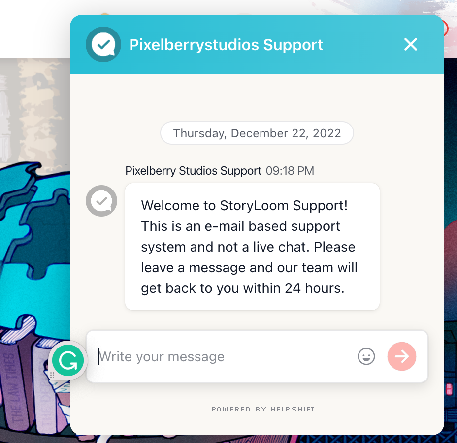 StoryLoom Support