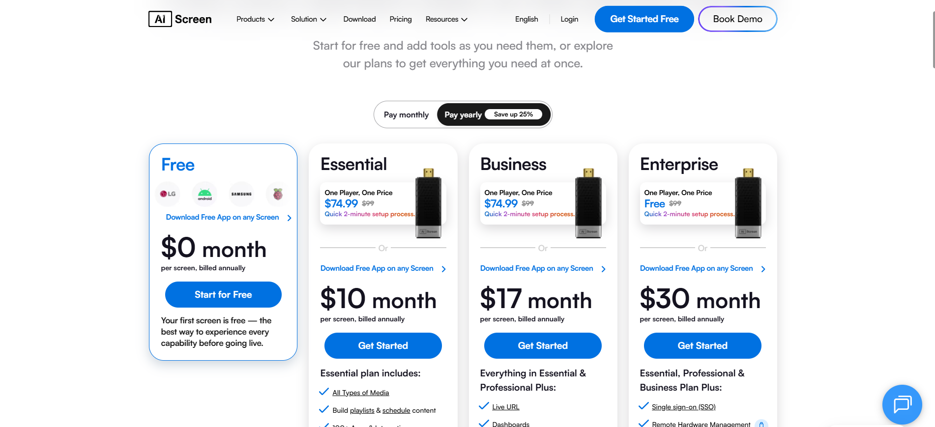 5 Best Digital Signage Software Companies for Elevator Systems 8 pricing