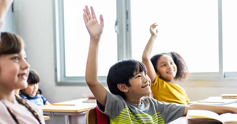 The hand goes up before the answer exists. That’s where humans still lead.