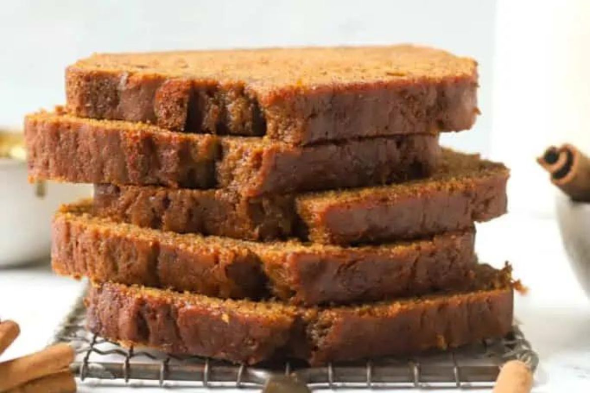 Pumpkin bread is made with baking powder and baking soda, without any yeast.