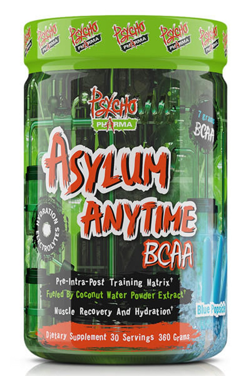 Asylum Anytime BCAA by Psycho Pharma