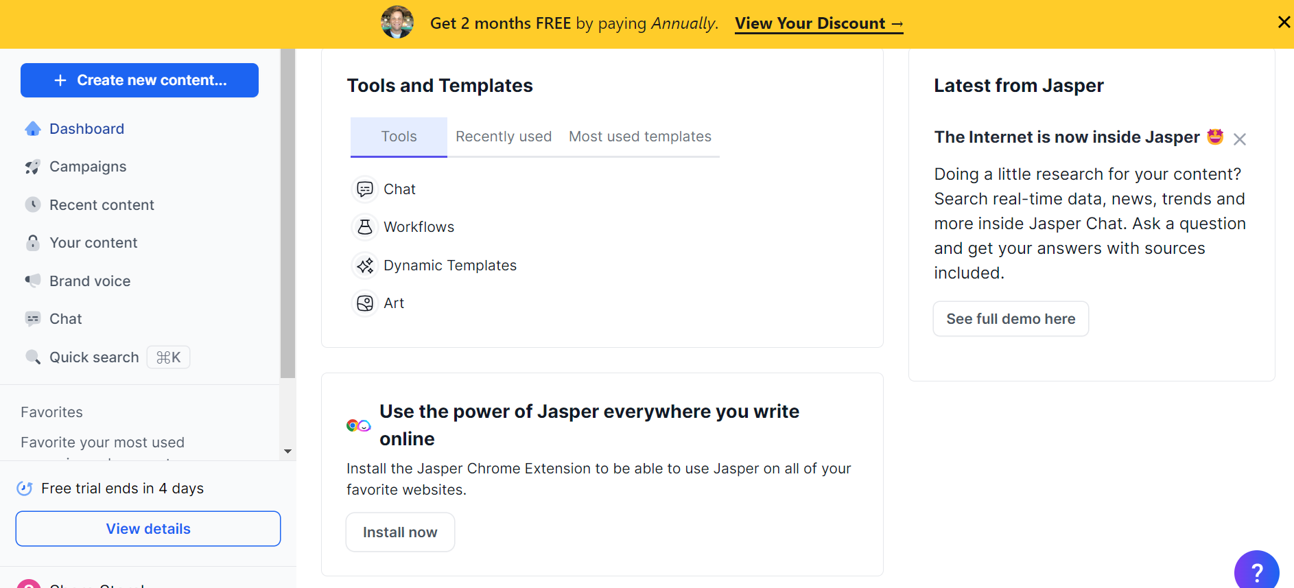 Jasper Homepage