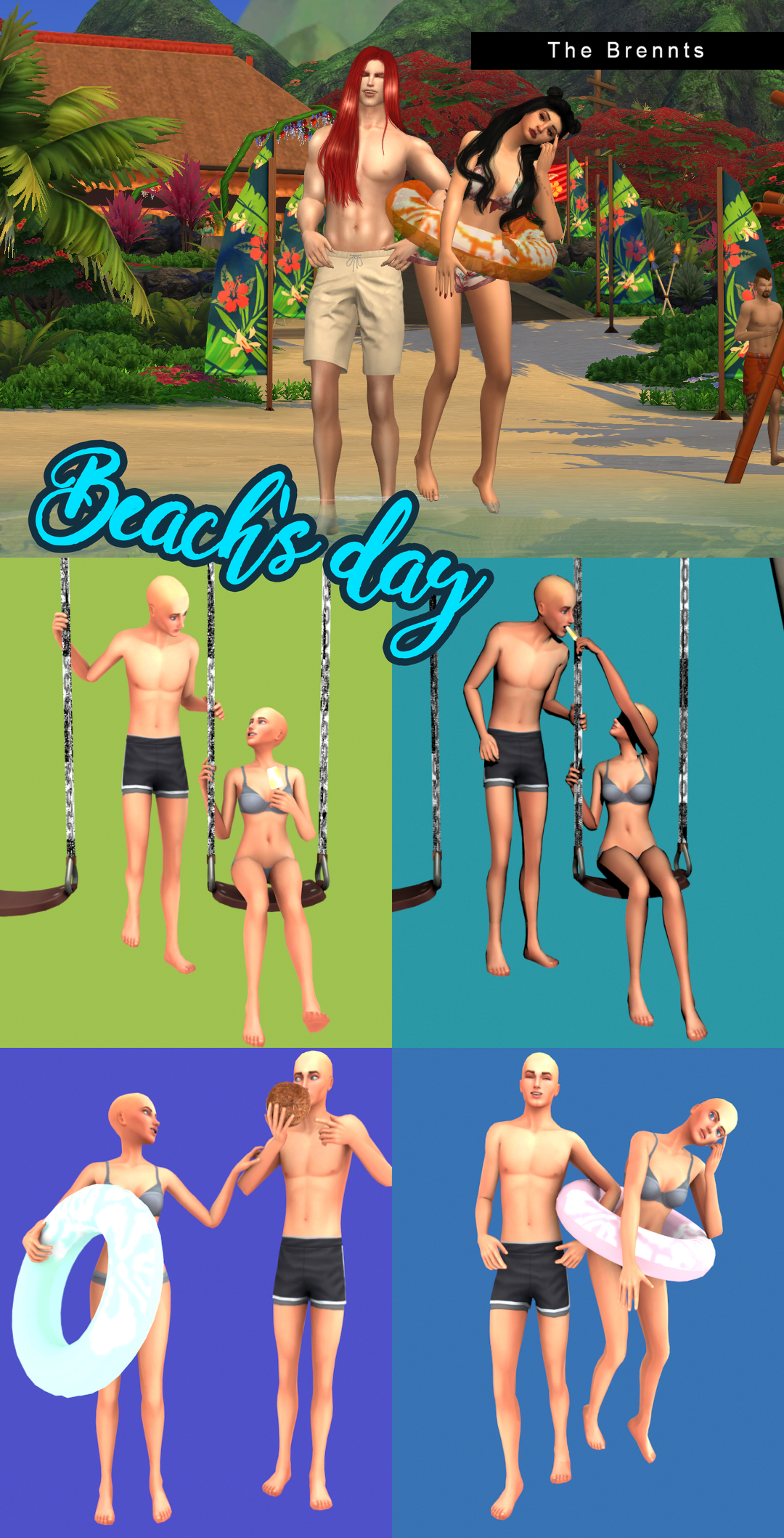 The Brennts Beach's Day