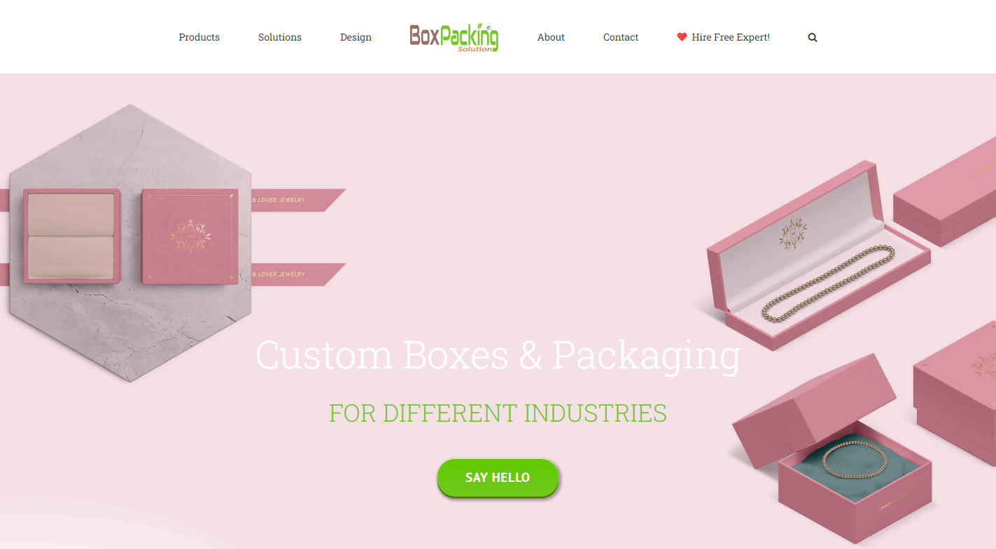 Box Packing Solution Homepage