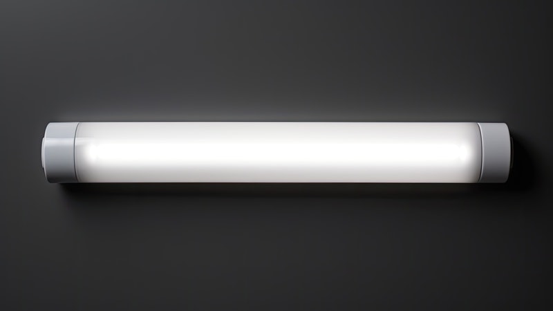 Simple LED tube light save on energy and cost