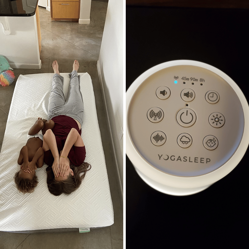 Yogasleep Sound Machine and Cool Mattress