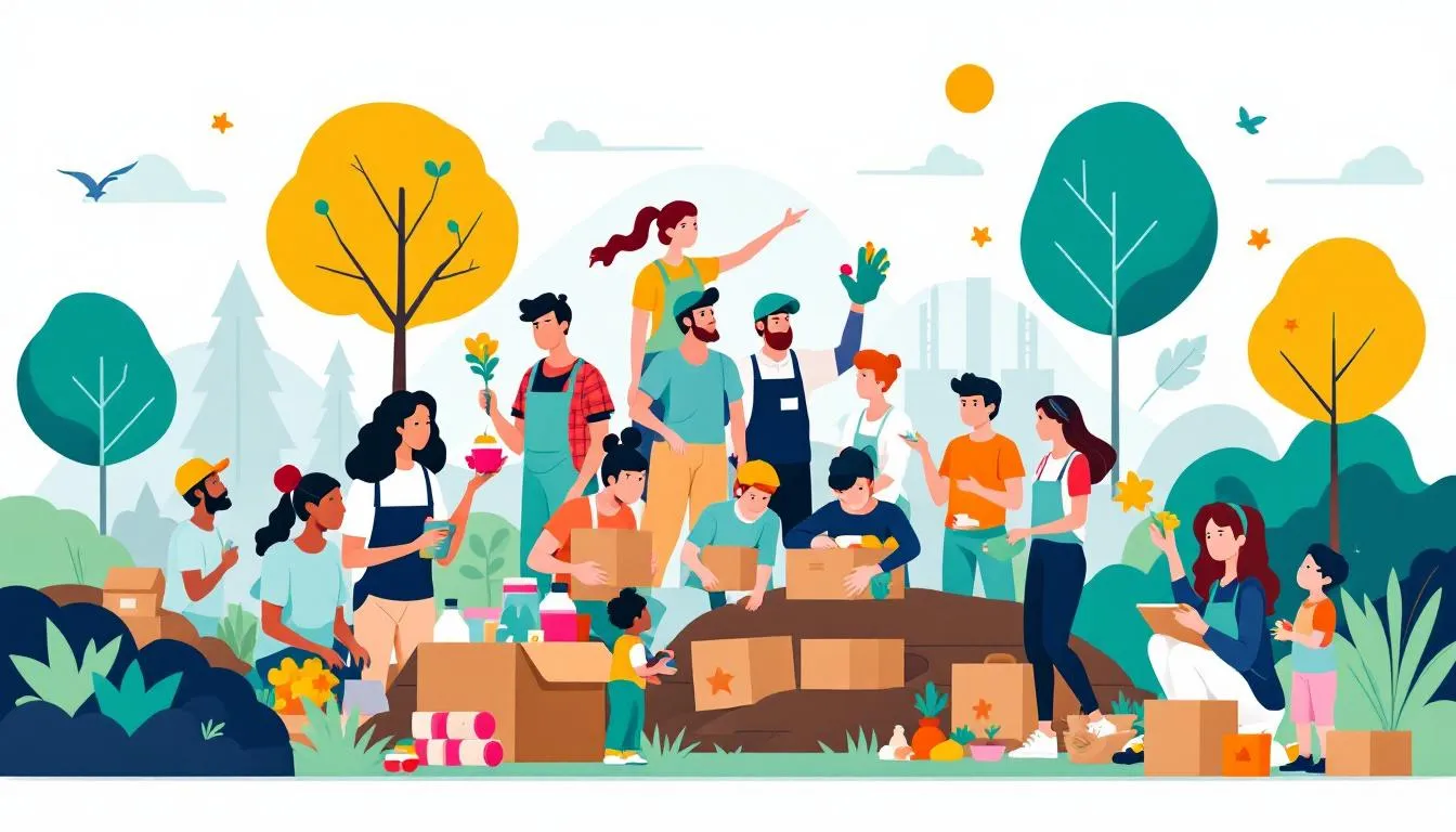 Younger donors engaging in community involvement activities to redefine philanthropy.