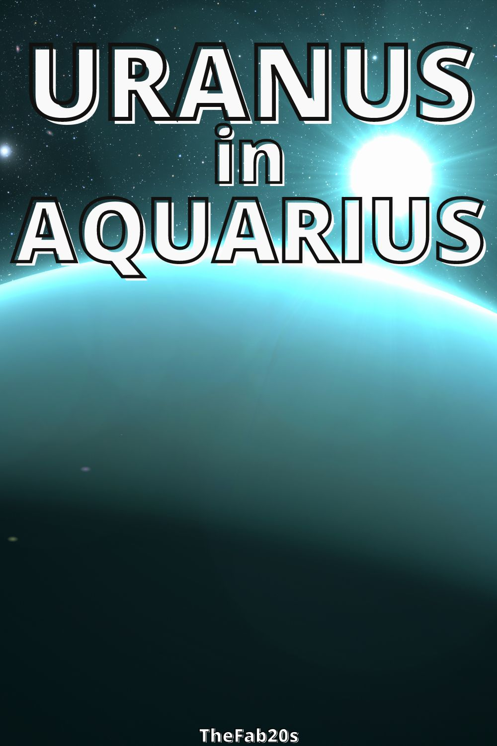 Uranus in Aquarius Cover