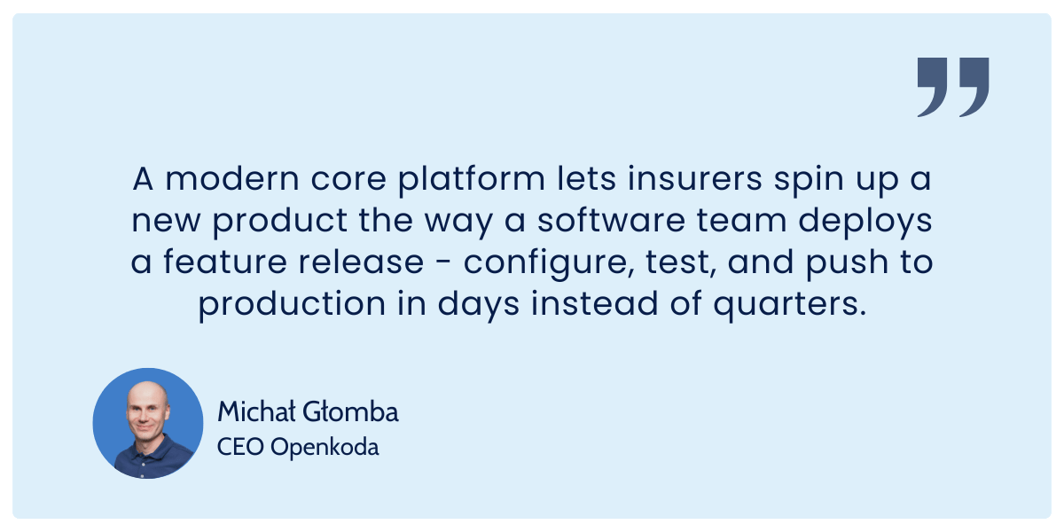 core insurance system