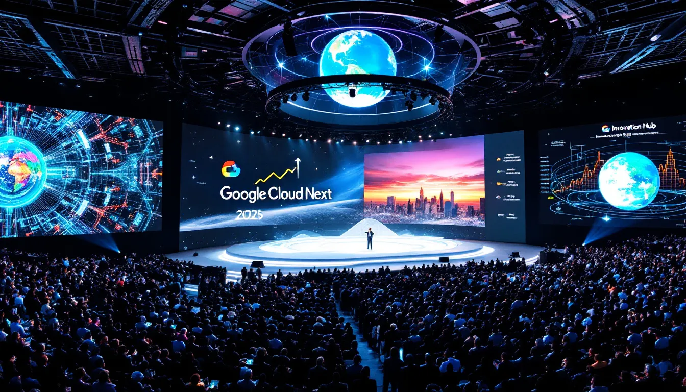 Major Innovations at Google Cloud Next 2025 showcasing cutting-edge technology.