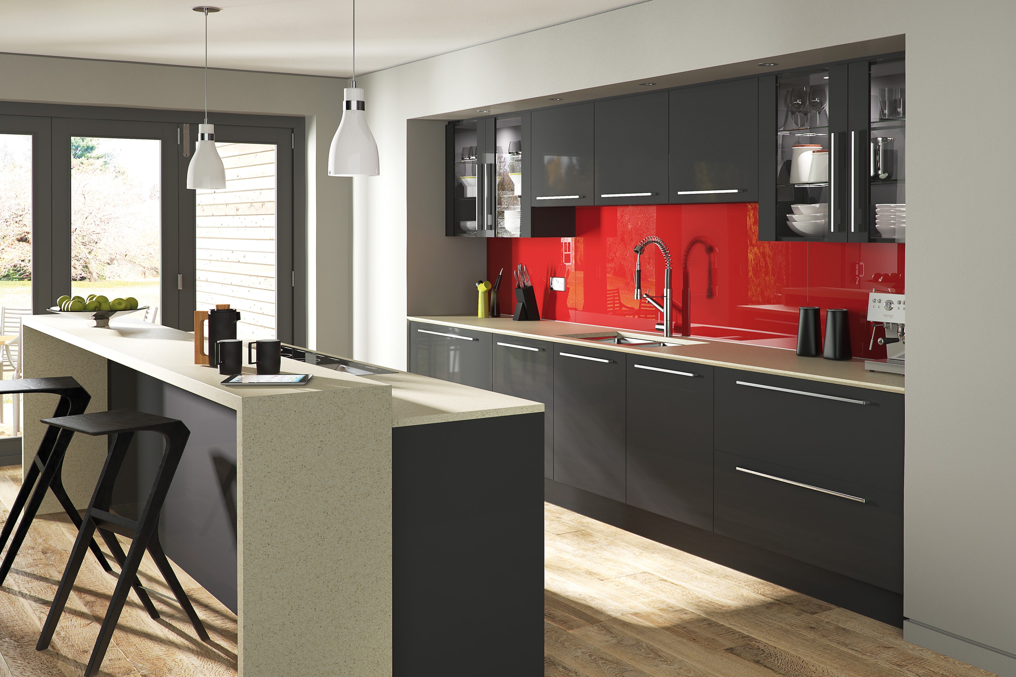 Contemporary family friendly kitchen design