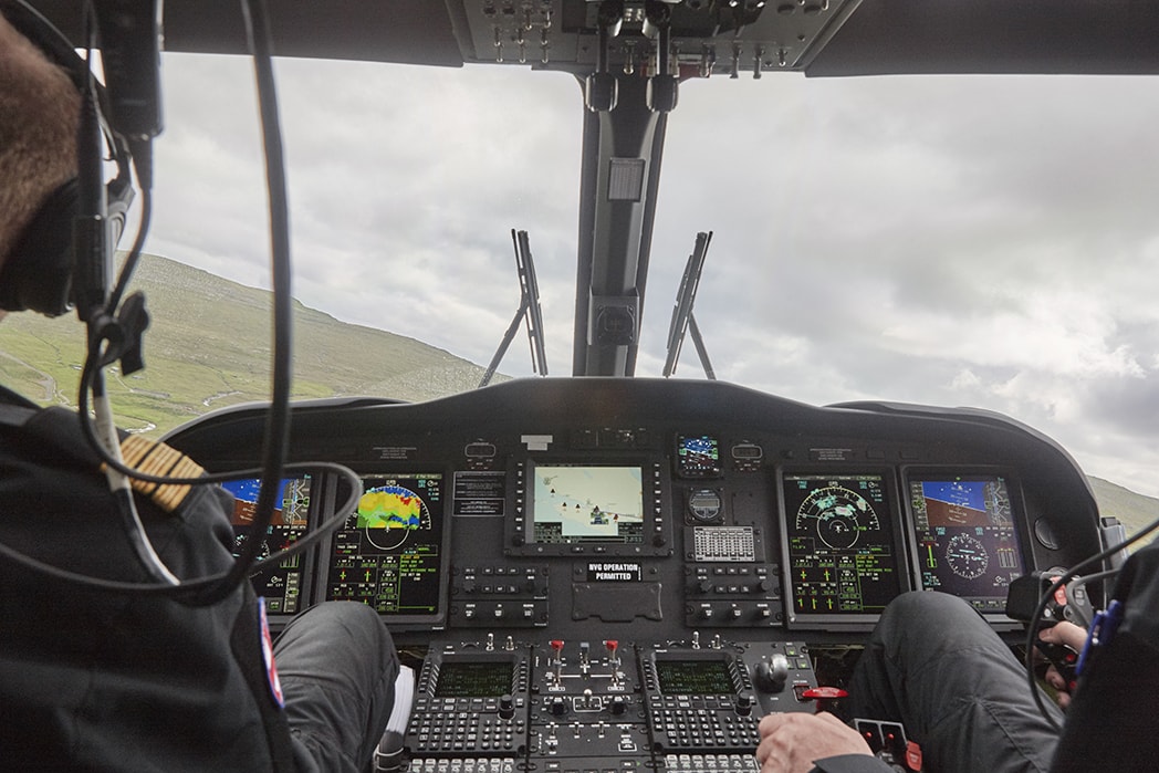An overview image of a confident IFR pilot during flight training.