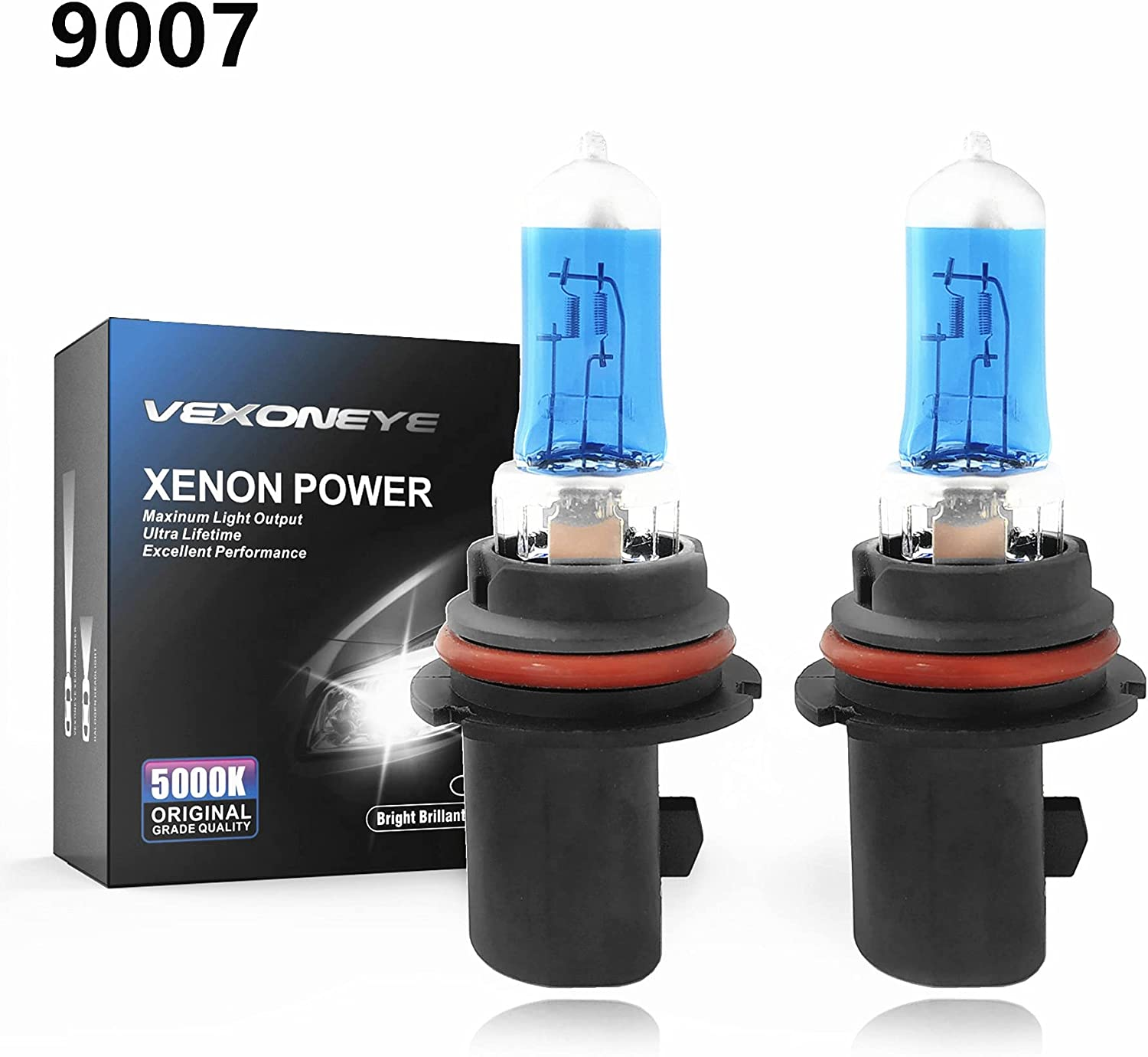VEXONEYE 9007/HB5 Halogen Headlight Bulb