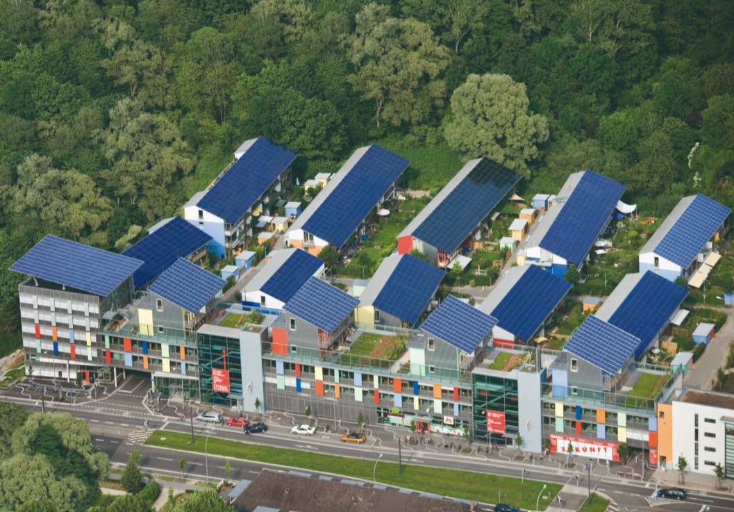 Edificios con paneles solares en el mundo