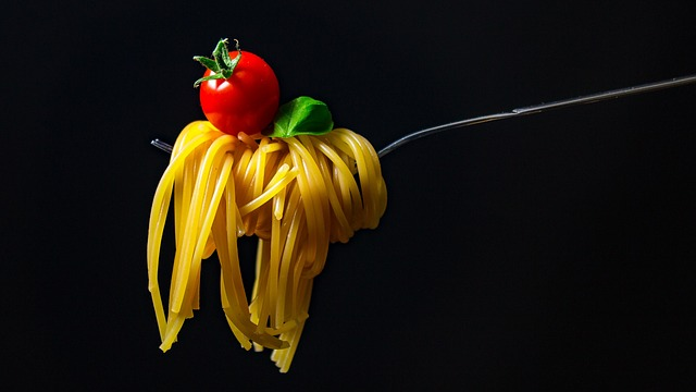 spaghetti, pasta, noodles