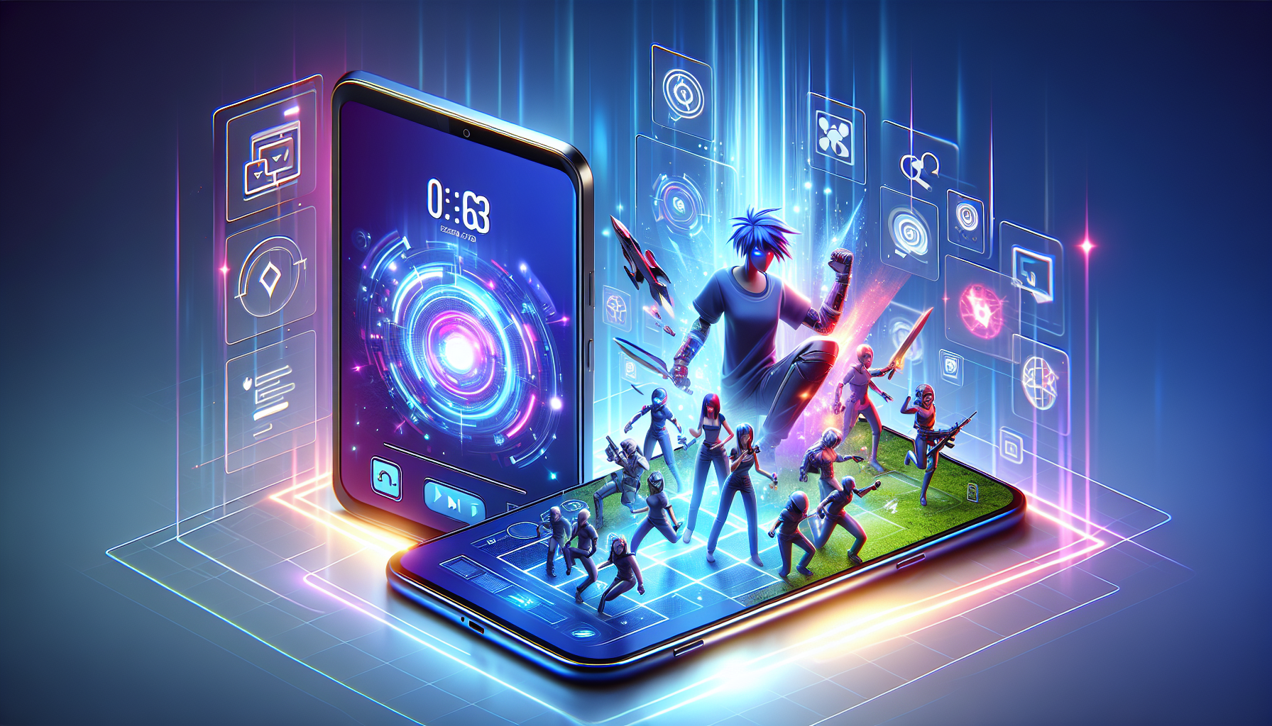 Illustration de l'application mobile Betify pour une expérience de jeu sur smartphone