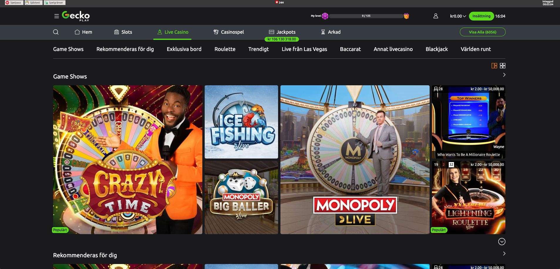 geckoplay livecasino