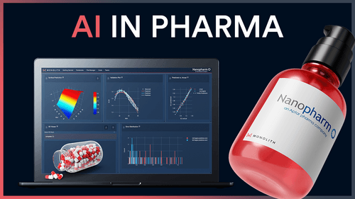 Monolith customers using AI for product development for pharmaceuticals in the healthcare industry