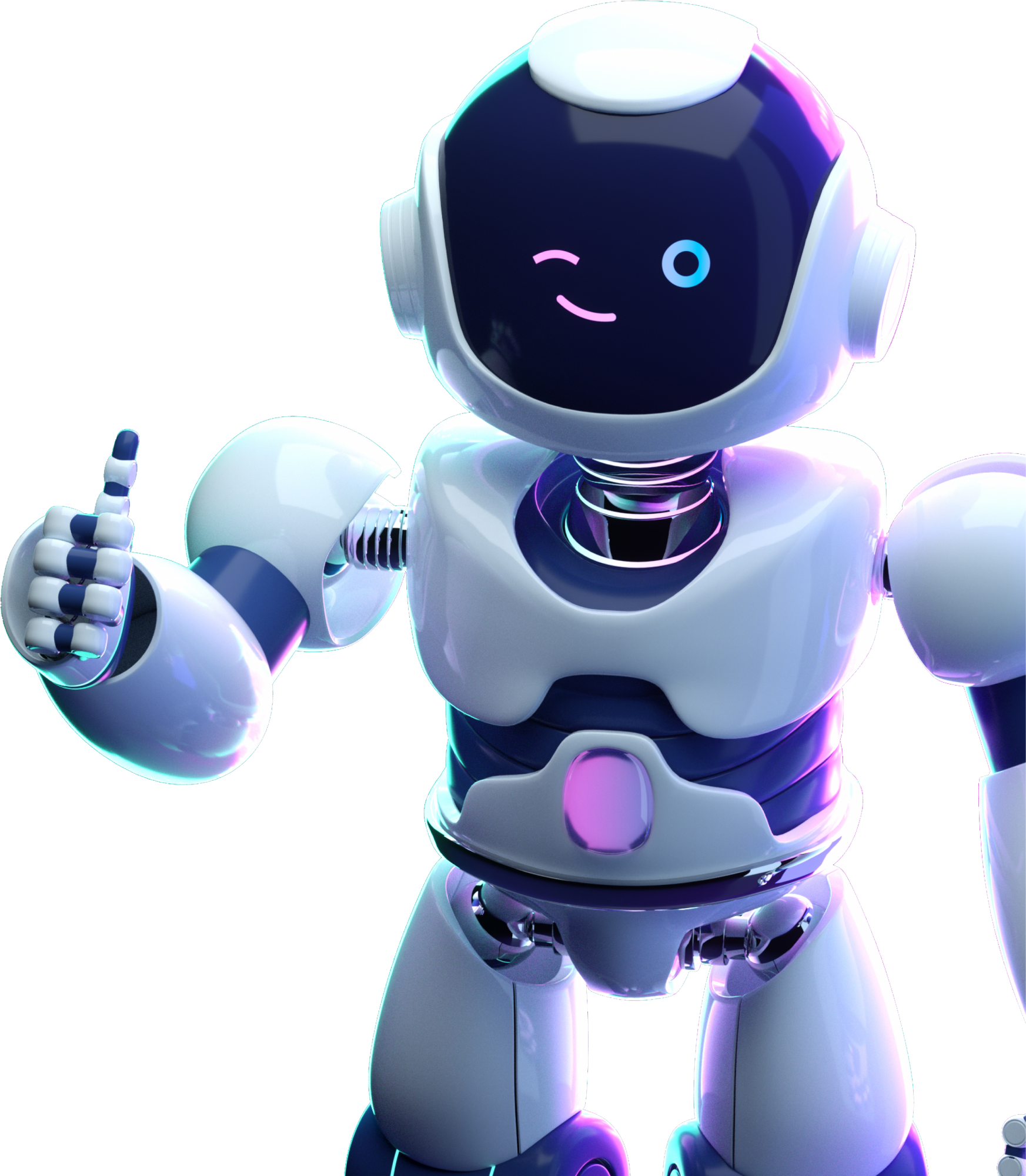 Jasper is not a real robot - this is the mascot of my favorite copywriting tool, Jasper.ai.