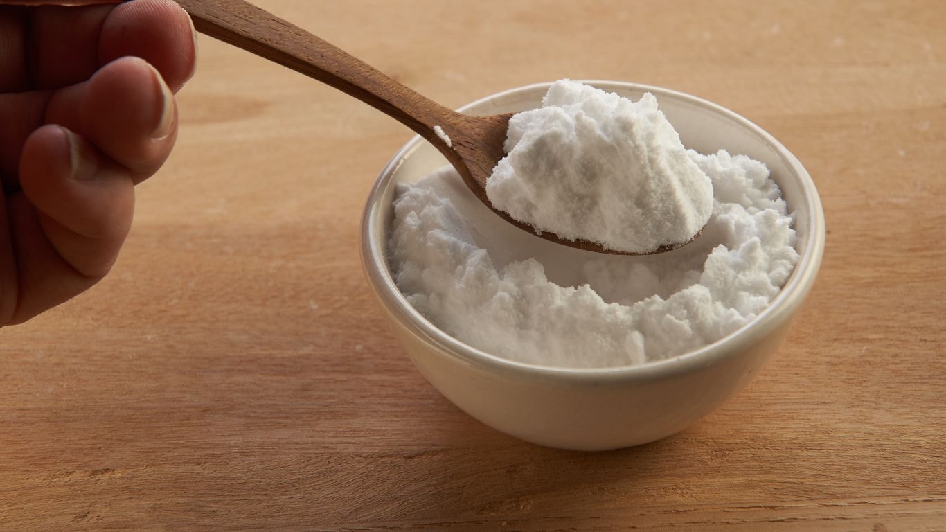 baking soda for teeth - brown stains