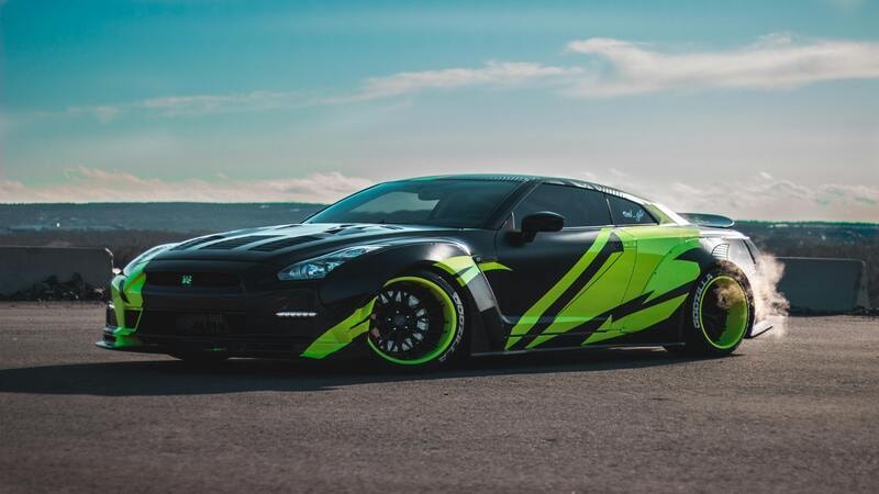 By using vivid colors, you can attract the public's attention to your vehicle.