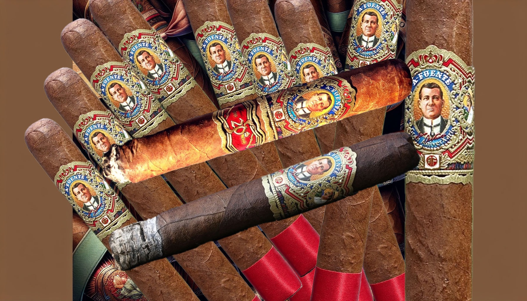 Illustration of the aesthetic appeal of the Don Arturo Gran AniverXario cigars