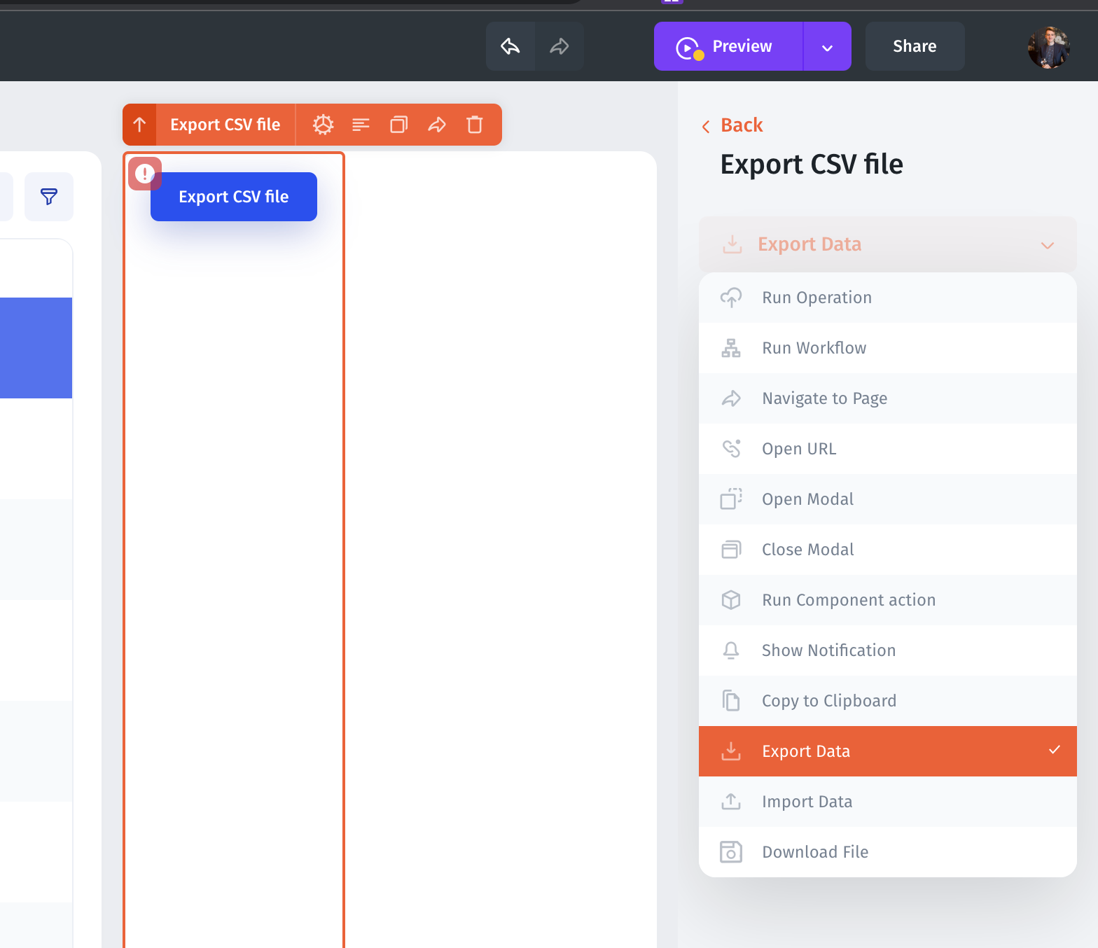 Export Firestore to CSV, JSON