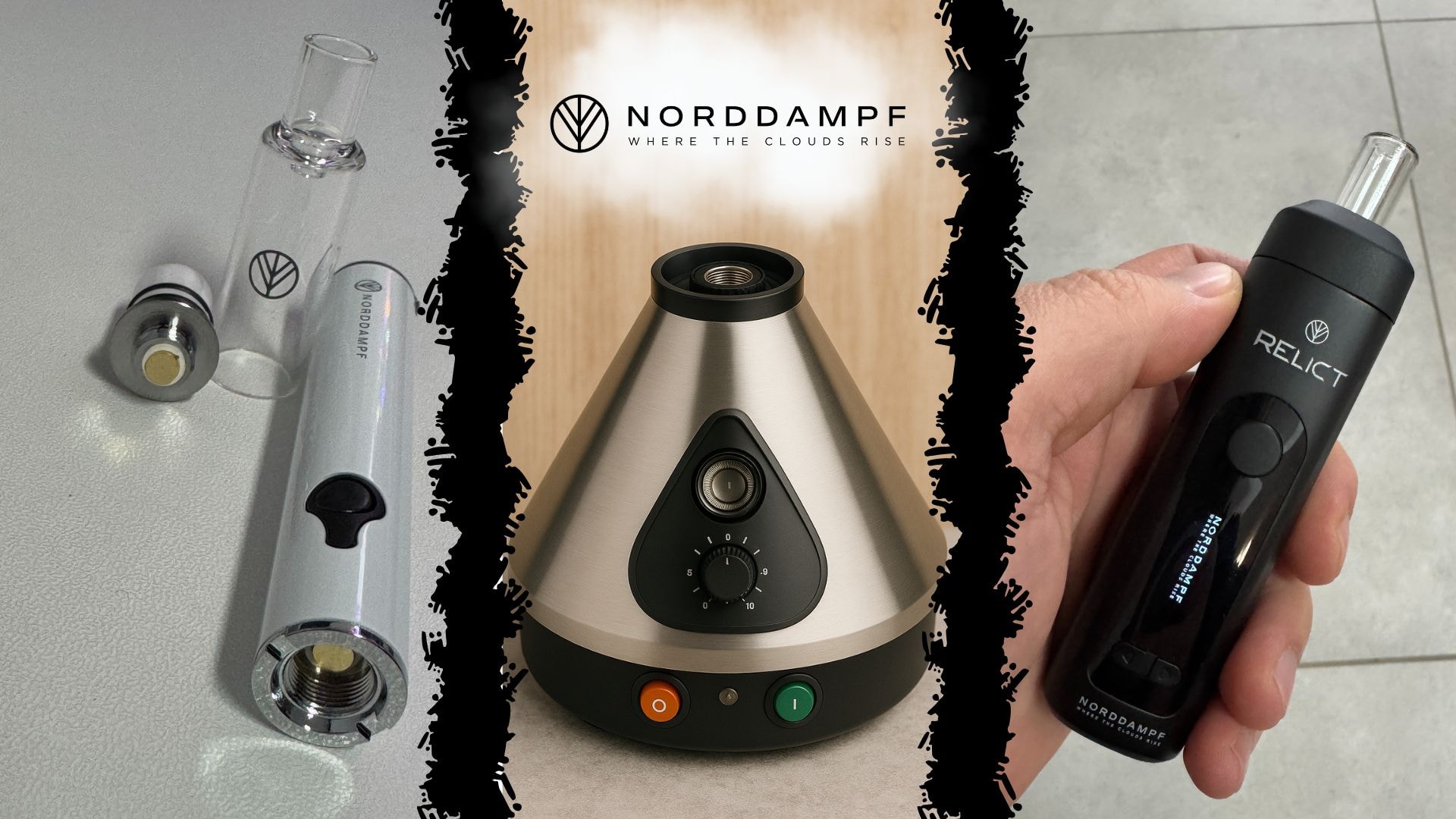 Verschiedene Arten von Vaporizern