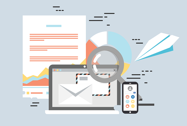 guided selling tool post, cartoon email and papers