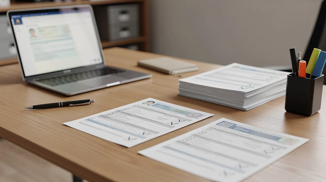 Visa application desk checklist for dummy ticket verification and travel proof consistency