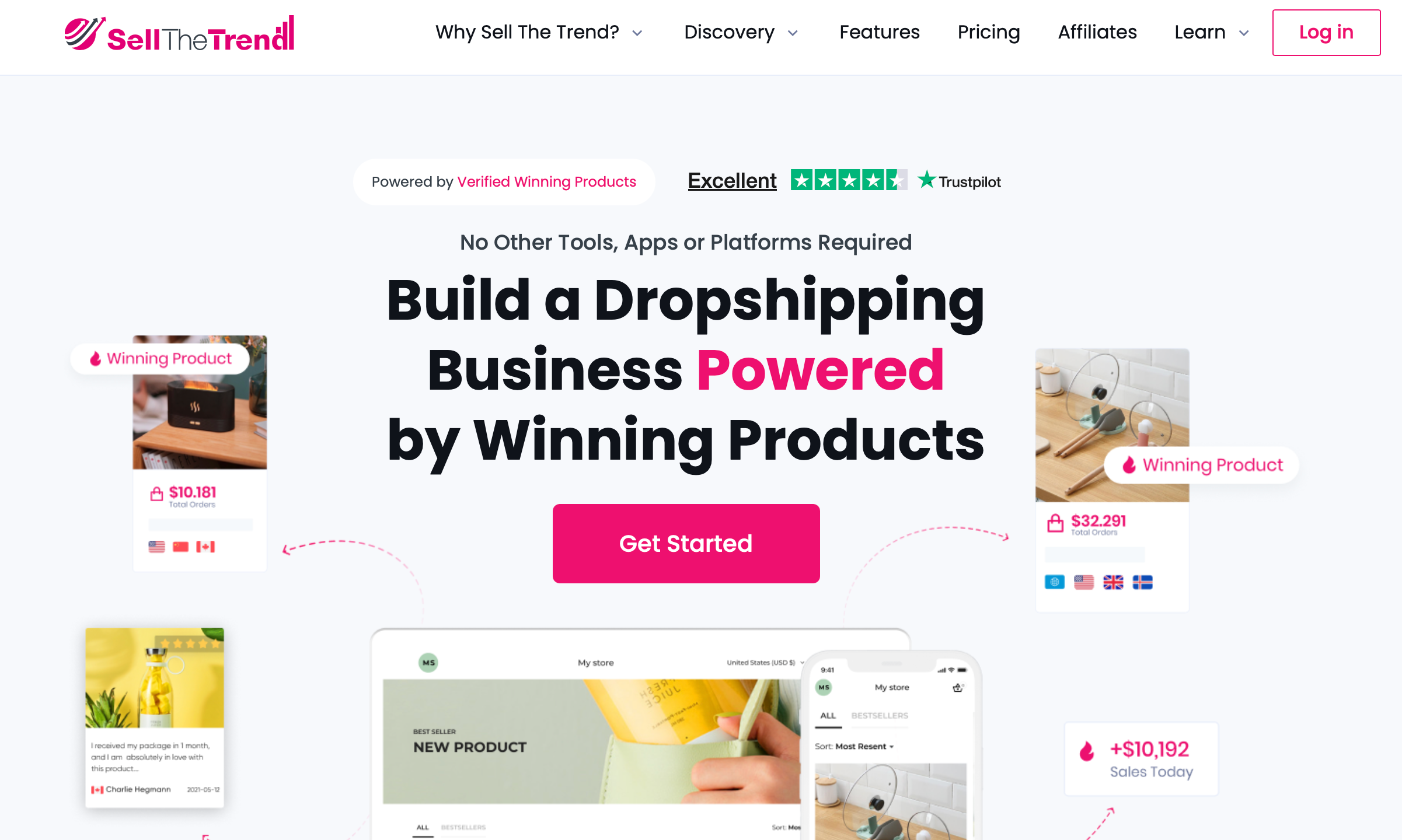 security dropshipping products - sell the trend 