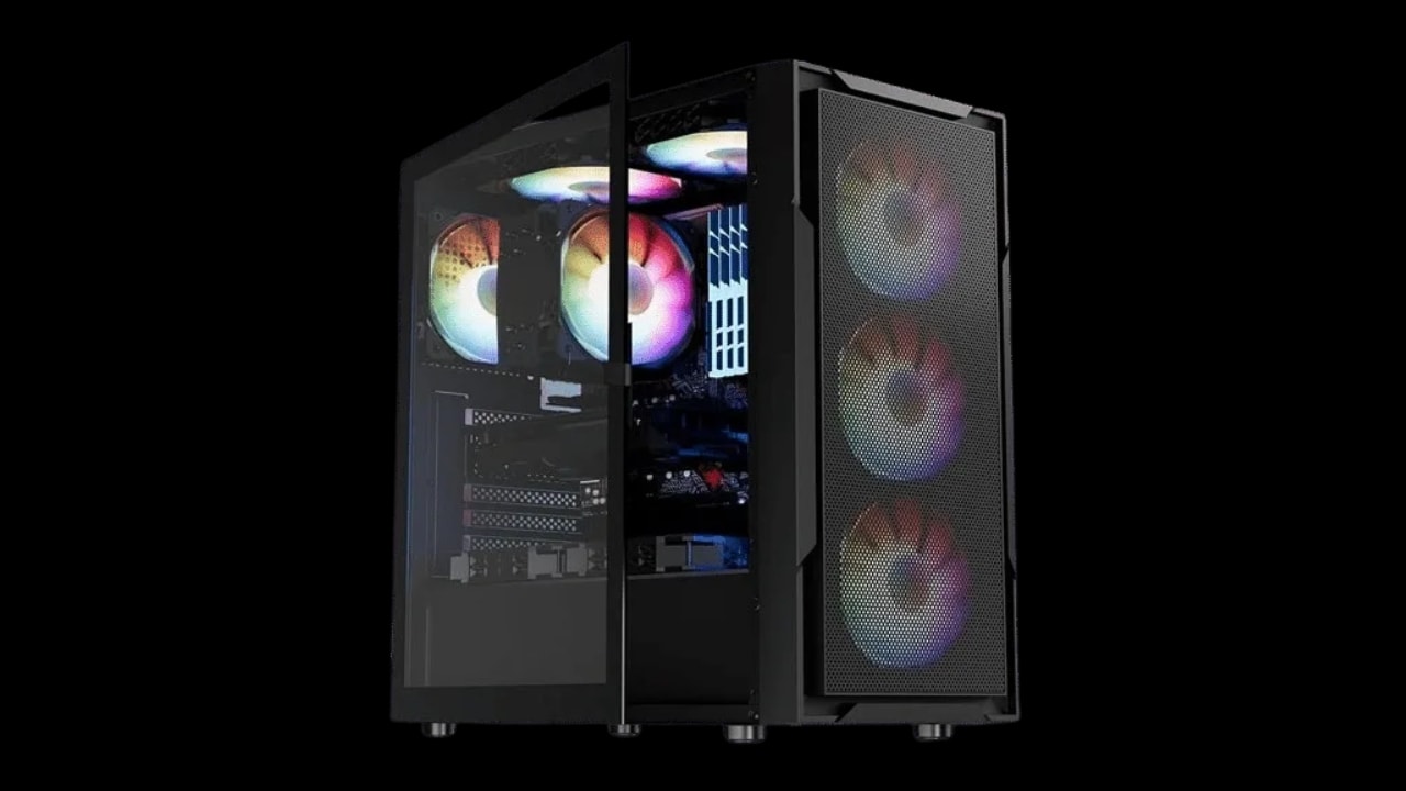 Creator-ready VRChat PC with Ryzen 7600X and RX 7600 XT GPU