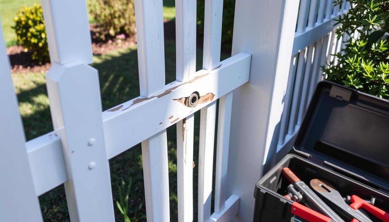 Vinyl Fence Repair