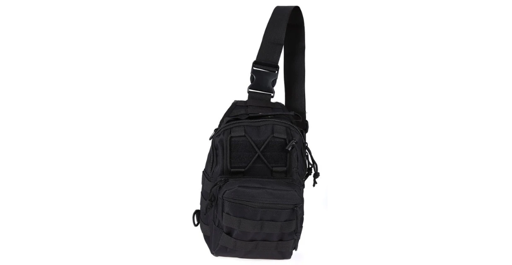 BULLETPROOF ZONE 600D Outdoor Tactical Utility Shoulder Bag Rucksack