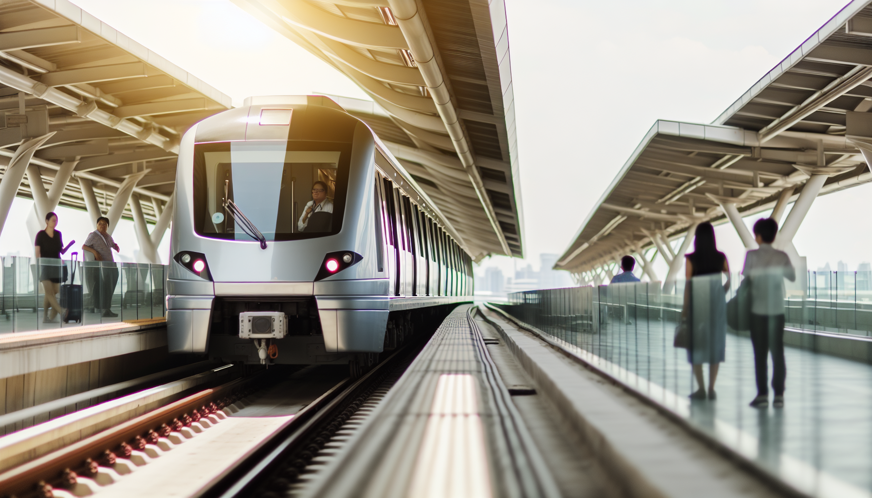 JFK AirTrain connecting terminals