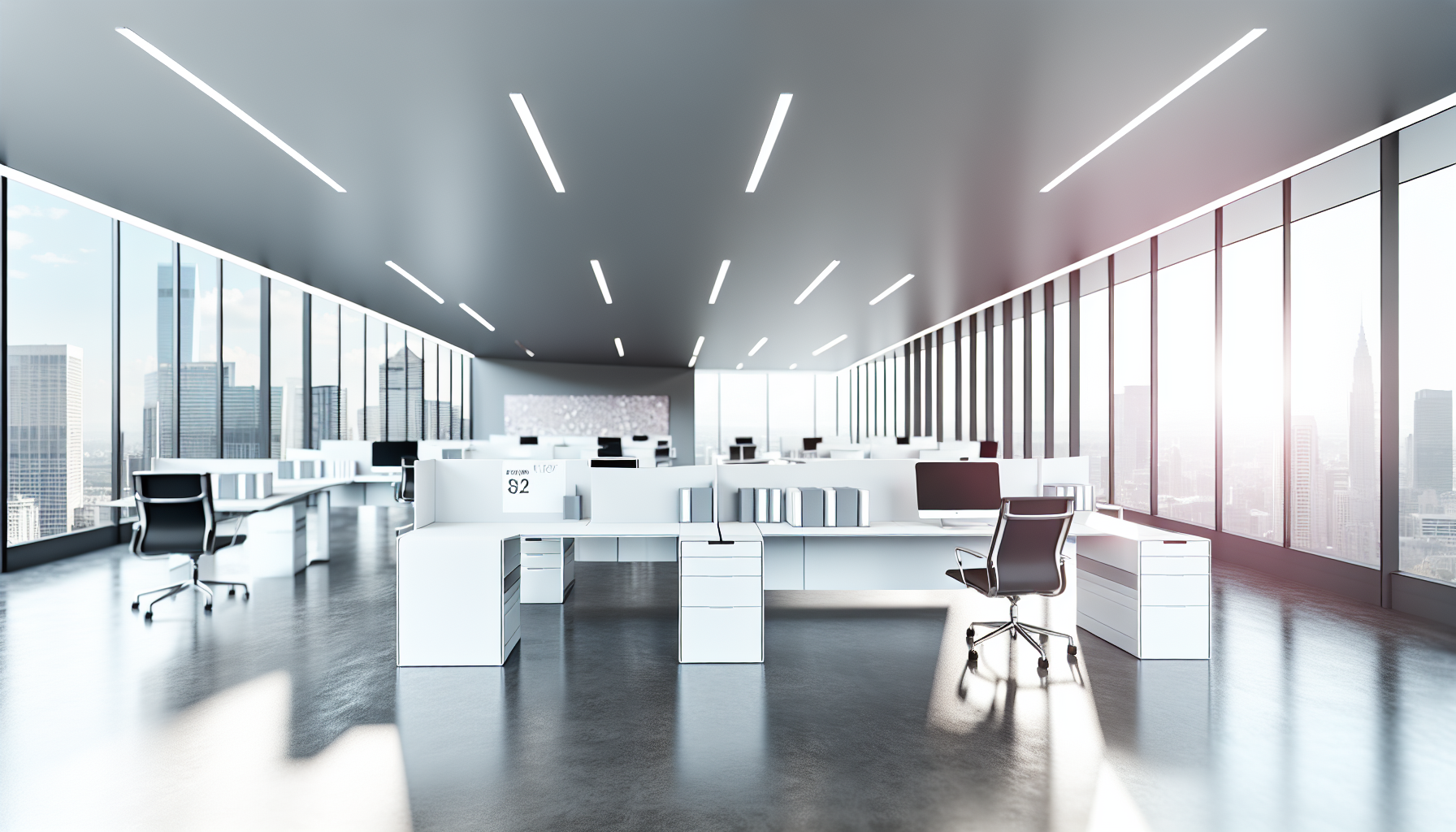 Photo of a modern office space symbolizing reduced overhead costs through outsourcing accounting