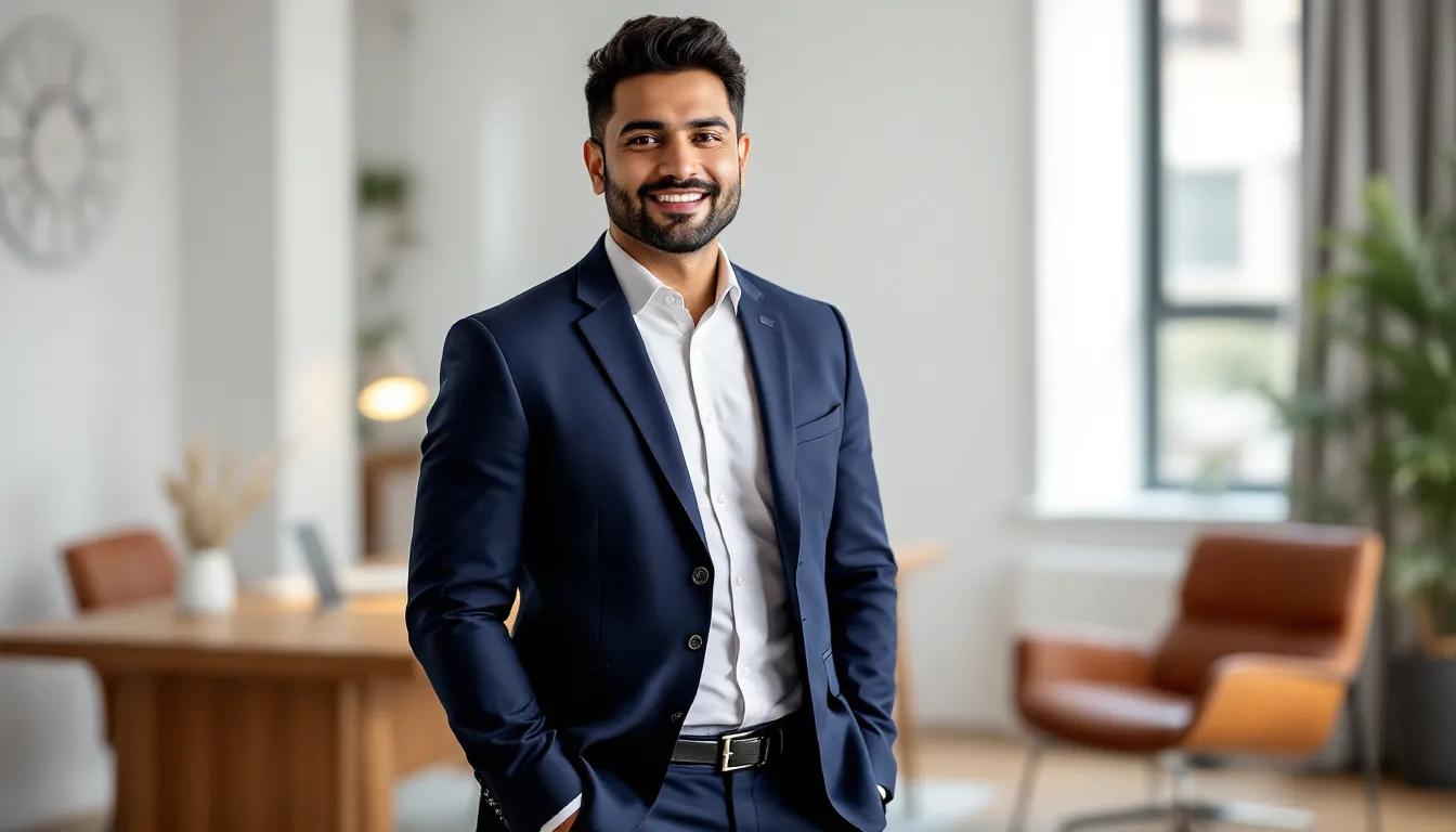 Navi Sandhu, a business dispute mediation attorney in Durham, assisting clients.