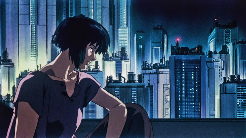 Gost in the shell 90s anime