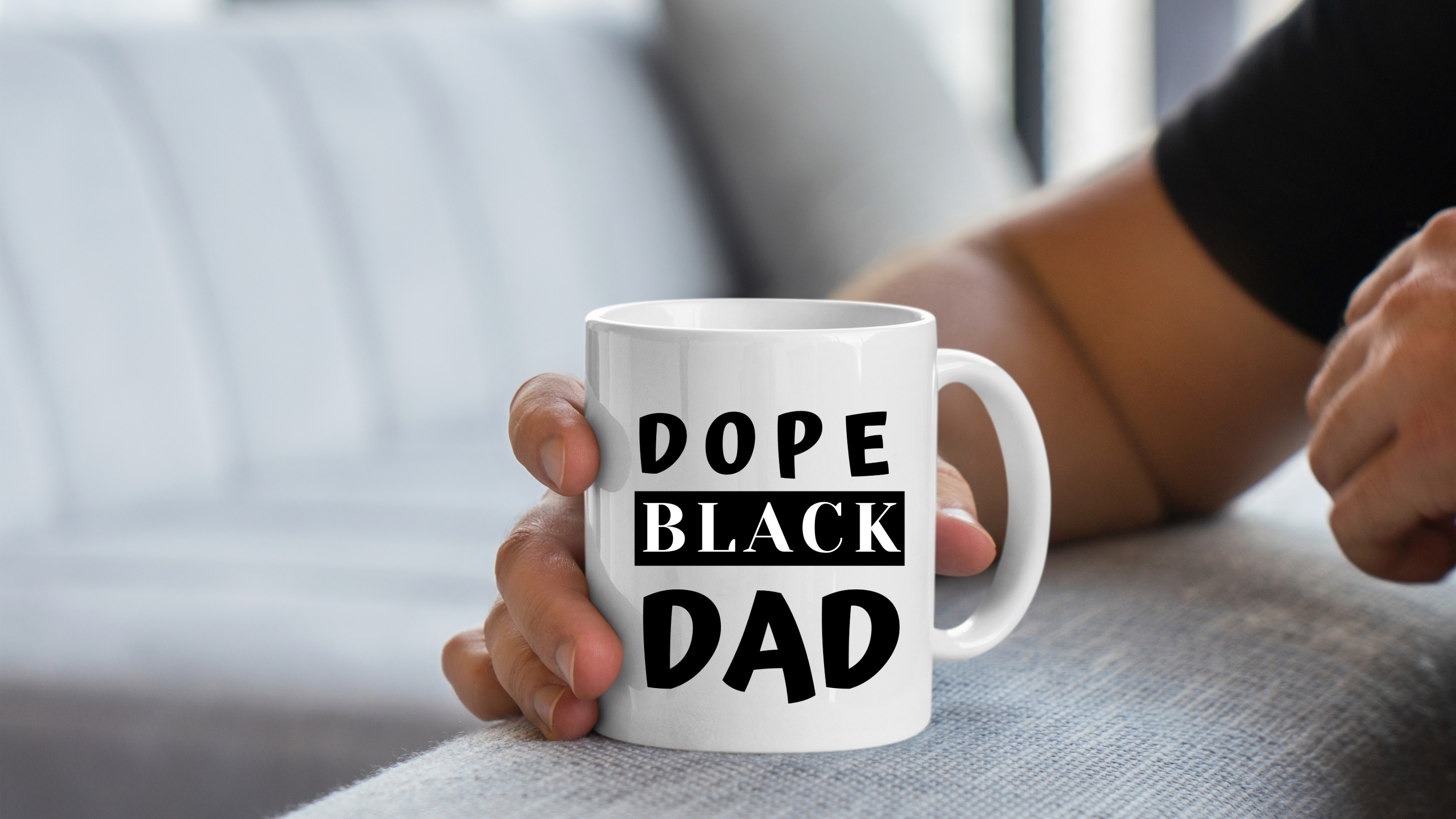 Dope Black Dad SVG