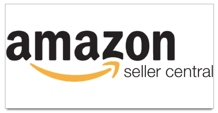 logo for amazon seller account where you can start selling and begin the listing process