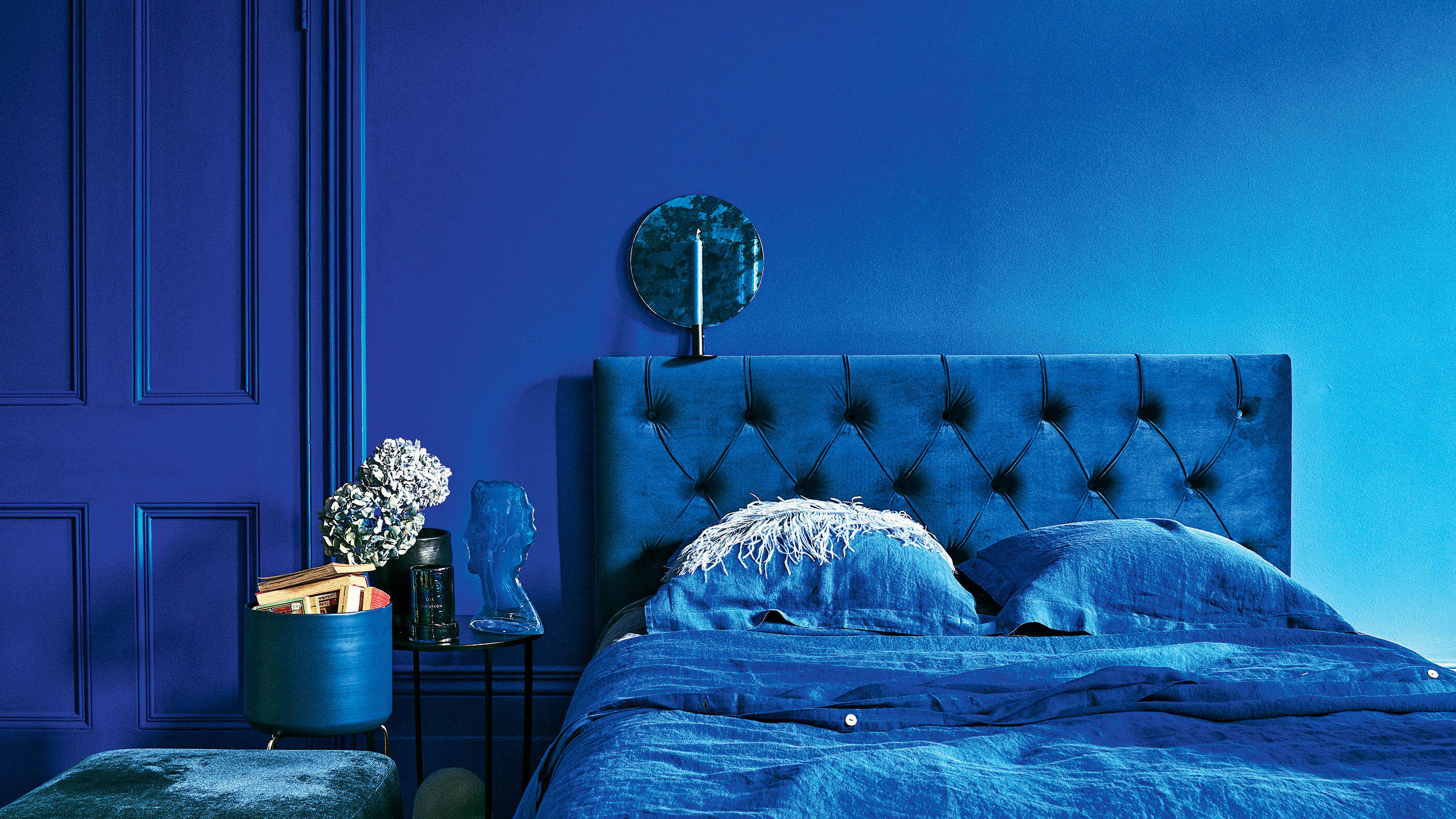Cobalt Bleu Bedroom